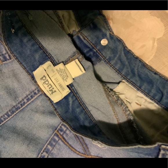 Distressed Denim Shorts | Mudd - Picture 8 of 9